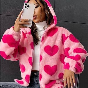 heart sweater from shein, never worn super cute!